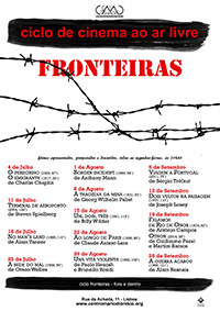 Cartaz Ciclo Cinema: Fronteiras