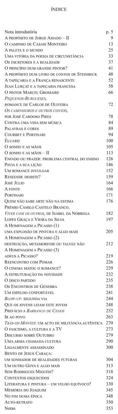 Índice publicação Entre palavras e cores