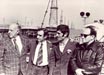 1976 – Mário Dionísio (à direita) na delegação portuguesa à semana de cultura portuguesa em Baku, com Joaquim Namorado (1º à esquerda) e Óscar Lopes (2º à esuerda).